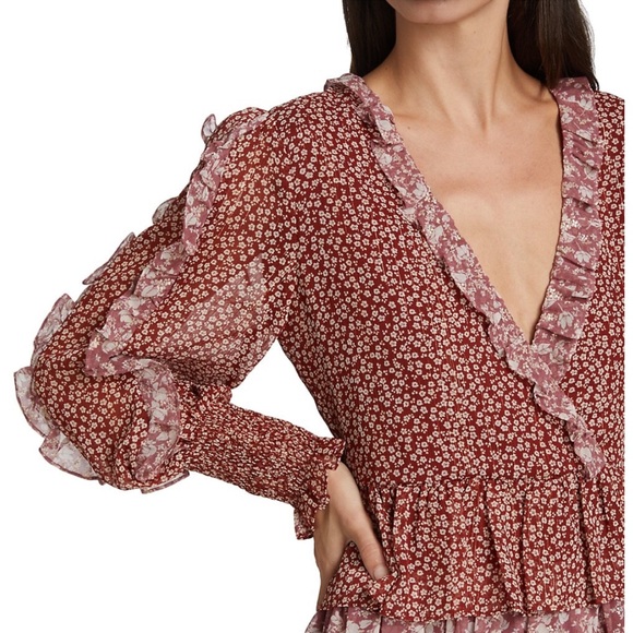 EN SAISON floral mini dress NWT - Picture 5 of 10